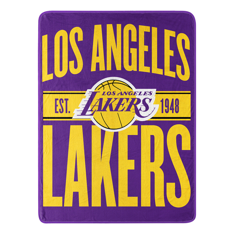 Los Angeles Lakers Blankets FLeece Blanket Throw Blanket