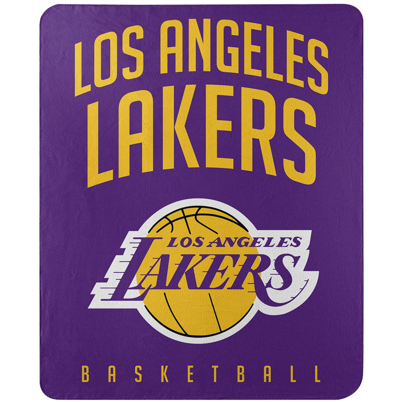 Los Angeles Lakers Blankets Sherpa Blanket Throw Blanket