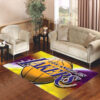 Los Angeles Lakers Area Rug NBA Area Rug Living Room Area Rug Indoor Indoor Rugs Rectangle Carpet los angeles lakers rug living room carpet regtangle carpet floor decor home decor ver 394