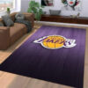 Los Angeles Lakers Area Rug NBA Area Rug Dining Room Rugs Indoor Rug Rectangle Carpet los angeles lakers rug living room carpet regtangle carpet floor decor home decor ver 409