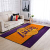 Los Angeles Lakers Area Rug NBA Area Rug Living Room Area Rug Indoor Indoor Rugs Rectangle Carpet los angeles lakers rug living room carpet regtangle carpet floor decor home decor ver 415