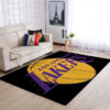 Los Angeles Lakers Rug NBA Area Rug Living Room Area Rug Indoor Indoor Rugs Rectangle Carpet los angeles lakers rug living room carpet regtangle carpet floor decor home decor ver 420