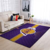 Los Angeles Lakers Rug NBA Area Rug Living Room Rug Indoor Rug Rectangle Carpet los angeles lakers rug living room carpet regtangle carpet floor decor home decor ver 439