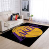 Los Angeles Lakers Rug NBA Area Rug Living Room Area Rug Indoor Rug Rectangle Carpet los angeles lakers rug living room carpet regtangle carpet floor decor home decor ver 443