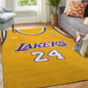 Los Angeles Lakers Area Rug NBA Area Rug Bedroom Rug Indoor Rugs Rectangle Carpet los angeles lakers rug living room carpet regtangle carpet floor decor home decor ver 444