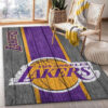 Los Angeles Lakers Rug NBA Area Rug Living Room Area Rug Indoor Indoor Rug Rectangle Carpet los angeles lakers rug living room carpet regtangle carpet floor decor home decor ver 453