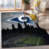 Los Angeles Rams Rug NFL Area Rug Living Room Area Rug Indoor Indoor Rugs Rectangle Carpet los angeles rams area rug bathroom rug floor rug regtangle carpet home decor ver 1160
