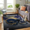 Los Angeles Rams Rug NFL Area Rug Bathroom Rug Indoor Indoor Rugs Rectangle Carpet los angeles rams area rug living room rug floor rug regtangle carpet home decor ver 1162