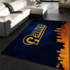 Los Angeles Rams Rug NFL Area Rug Bathroom Rug Indoor Rug Rectangle Carpet los angeles rams area rugs living room rug floor rug regtangle carpet home decor ver 1182