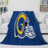 Los Angeles Rams Blanket Sherpa Blanket Throw Blanket los angeles rams blanket sherpa blanket throw blanket v24