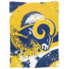 Los Angeles Rams Blankets FLeece Blanket Throw Blanket los angeles rams blankets fleece blanket throw blanket v3