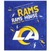 Los Angeles Rams Blankets FLeece Blanket Throw Blanket los angeles rams blankets fleece blanket throw blanket v40