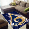 Los Angeles Rams Area Rug NFL Area Rug Dining Room Rug Indoor Rug Rectangle Carpet los angeles rams carpets bathroom rug floor rug regtangle carpet home decor ver 1205