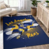 Los Angeles Rams Rug NFL Area Rug Dining Room Rugs Indoor Rugs Rectangle Carpet los angeles rams rug bathroom rug floor rug regtangle carpet home decor ver 1210