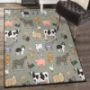 Mammal Playroom Rug Farm Animals Rug mammal playroom rug farm animals rug