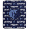 Memphis Grizzlies Blanket FLeece Blanket Throw Blanket memphis grizzlies blanket fleece blanket throw blanket v12
