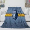 Memphis Grizzlies Blankets Sherpa Blanket Throw Blanket memphis grizzlies blankets sherpa blanket throw blanket v5