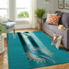 Miami Dolphins Area Rug NFL Area Rug Bedroom Rug Indoor Indoor Rugs Rectangle Carpet miami dolphins area rug bath rug floor rug regtangle carpet home decor ver 1234