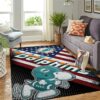 Miami Dolphins Area Rug NFL Area Rug Kitchen Rug Indoor Rug Rectangle Carpet miami dolphins area rug bath rug floor rug regtangle carpet home decor ver 1237
