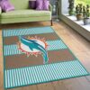 Miami Dolphins Area Rug NFL Area Rug Kitchen Rug Indoor Indoor Rugs Rectangle Carpet miami dolphins area rug living room rug floor rug regtangle carpet home decor ver 1240
