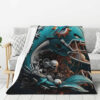 Miami Dolphins Blanket FLeece Blanket Throw Blanket miami dolphins blanket fleece blanket throw blanket v28