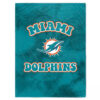 Miami Dolphins Blanket Sherpa Blanket Throw Blanket miami dolphins blanket sherpa blanket throw blanket v40