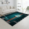 Miami Dolphins Area Rug NFL Area Rug Bathroom Rug Indoor Indoor Rugs Rectangle Carpet miami dolphins carpet living room rug floor rug regtangle carpet home decor ver 1267