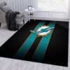 Miami Dolphins Rug NFL Area Rug Living Room Area Rug Indoor Indoor Rugs Rectangle Carpet miami dolphins rug living room rug floor rug regtangle carpet home decor ver 1284