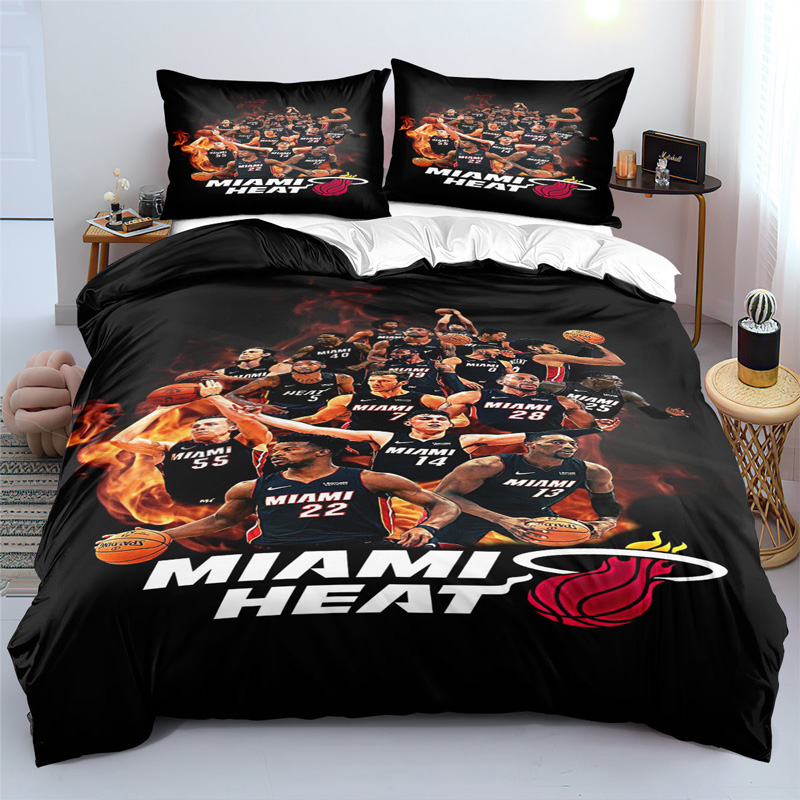 Miami Heat Bed Set Miami Heat Bedding Sets Bed Room Set