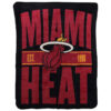 Miami Heat Blanket FLeece Blanket Throw Blanket miami heat blanket fleece blanket throw blanket v14