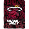Miami Heat Blanket FLeece Blanket Throw Blanket miami heat blanket fleece blanket throw blanket v29