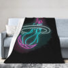 Miami Heat Blankets Sherpa Blanket Throw Blanket miami heat blankets sherpa blanket throw blanket v11