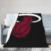 Miami Heat Blankets Sherpa Blanket Throw Blanket miami heat blankets sherpa blanket throw blanket v9