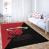 Miami Heat Area Rug NBA Area Rug Dining Room Rugs Indoor Indoor Rug Rectangle Carpet miami heat rug living room carpet regtangle carpet floor decor home decor ver 488