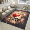 Miami Heat Area Rug NBA Area Rug Dining Room Rugs Indoor Rugs Rectangle Carpet miami heat rug living room carpet regtangle carpet floor decor home decor ver 495