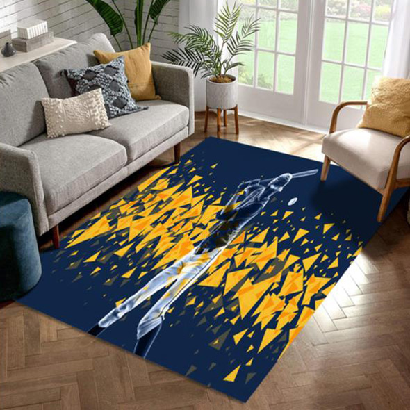 Milwaukee Brewers Rug MLB Area Rug Bathroom Rugs Indoor Rug Rectangle Carpet