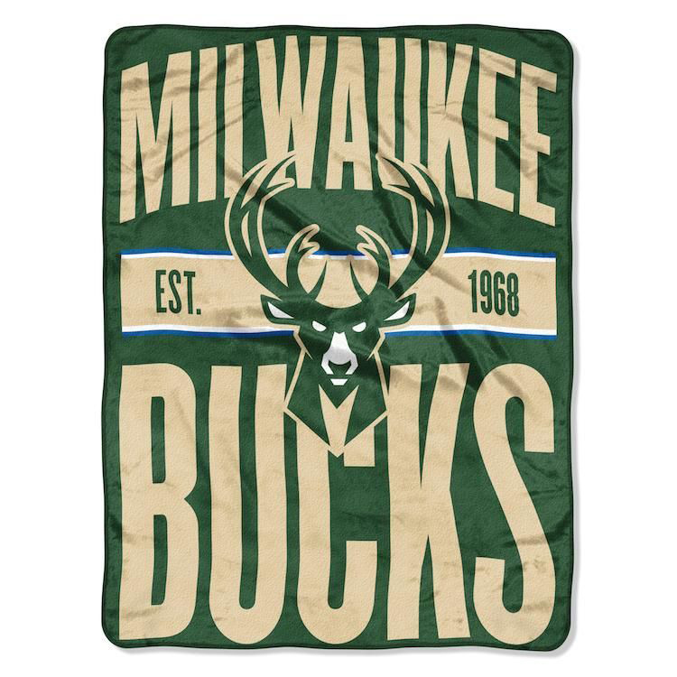 Milwaukee Bucks Blankets Sherpa Blanket Throw Blanket