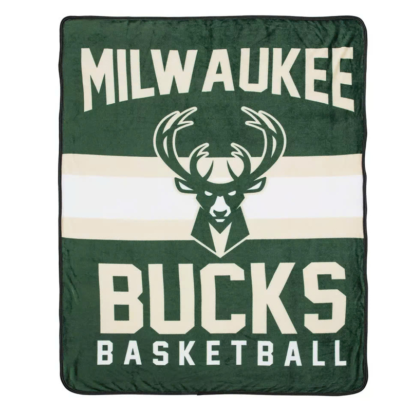 Milwaukee Bucks Blankets Sherpa Blanket Throw Blanket