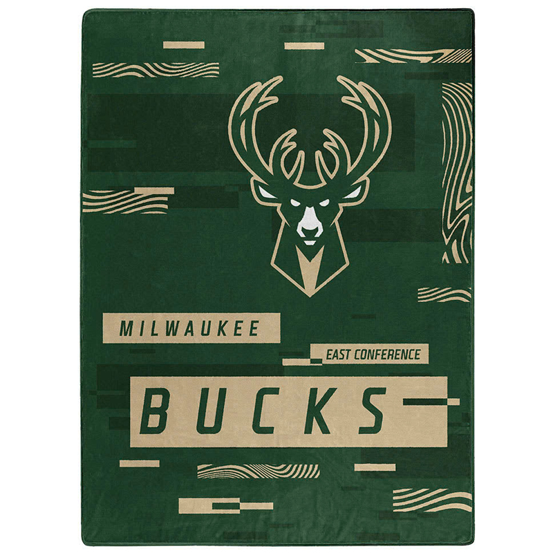 Milwaukee Bucks Blankets Sherpa Blanket Throw Blanket