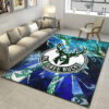 Milwaukee Bucks Area Rug NBA Area Rug Dining Room Rugs Indoor Indoor Rugs Rectangle Carpet milwaukee bucks rug living room carpet regtangle carpet floor decor home decor ver 505