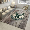 Milwaukee Bucks Area Rug NBA Area Rug Bedroom Area Rug Indoor Rug Rectangle Carpet milwaukee bucks rug living room carpet regtangle carpet floor decor home decor ver 513