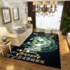 Milwaukee Bucks Area Rug NBA Area Rug Living Room Area Rug Indoor Indoor Rugs Rectangle Carpet milwaukee bucks rug living room carpet regtangle carpet floor decor home decor ver 526