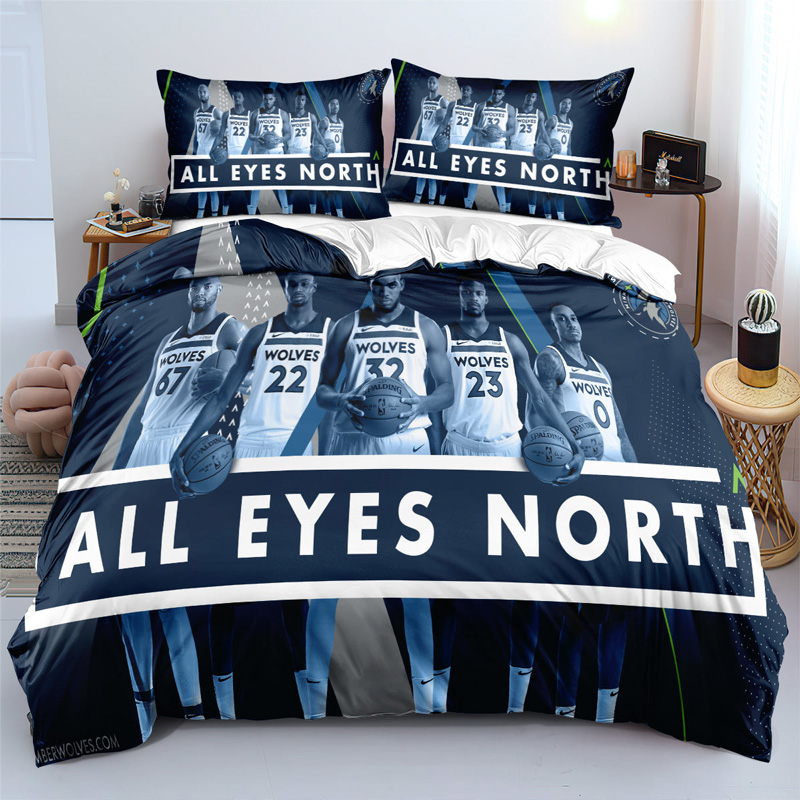 Minnesota Timberwolves Bed Set Minnesota Timberwolves Bedding Sets Bed Room Set