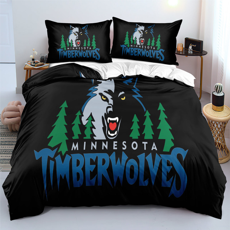 Minnesota Timberwolves Bed Set Minnesota Timberwolves Bedding Sets Bed Room Set