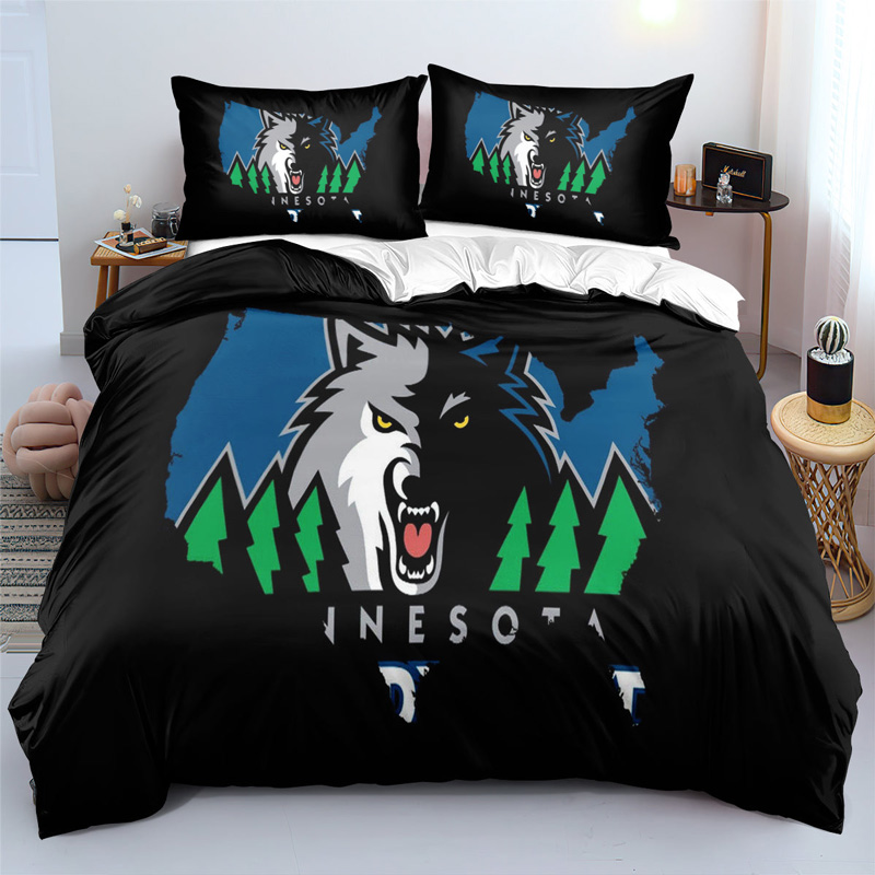 Minnesota Timberwolves Bed Set Minnesota Timberwolves Bedding Sets Bed Room Set