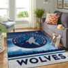 Minnesota Timberwolves Area Rug NBA Area Rug Bathroom Rug Indoor Rugs Rectangle Carpet minnesota timberwolves rug living room carpet regtangle carpet floor decor home decor ver 547