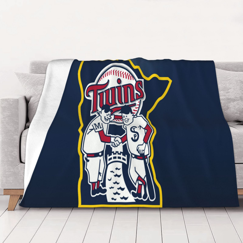 Minnesota Twins Blanket FLeece Blanket Throw Blanket