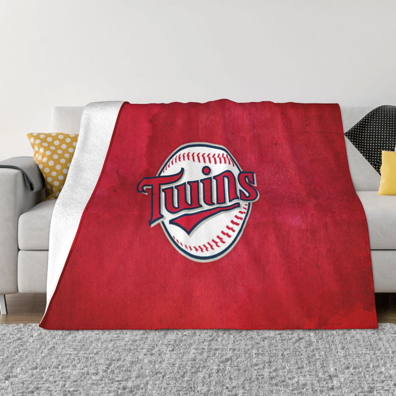 Minnesota Twins Blanket Sherpa Blanket Throw Blanket