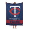 Minnesota Twins Blanket Sherpa Blanket Throw Blanket minnesota twins blanket sherpa blanket throw blanket v3