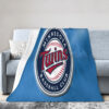 minnesota twins blankets fleece blanket throw blanket v26